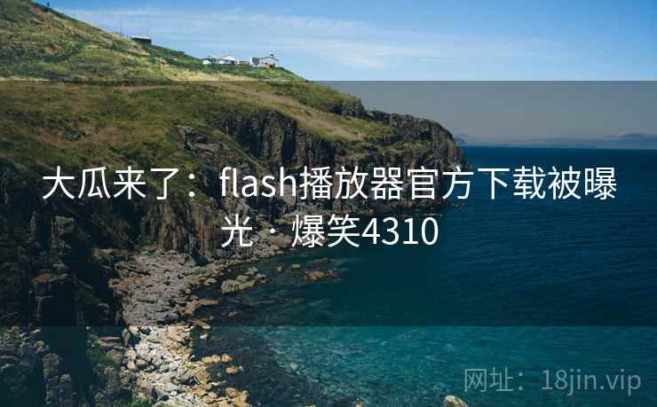 大瓜来了:flash播放器官方下载被曝光 · 爆笑4310 大瓜来了:flash播放器官方下载被曝光 · 爆笑4310